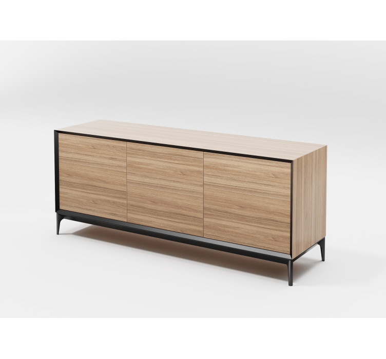 Пряма тумба під телевізор Delta 2 Wood1